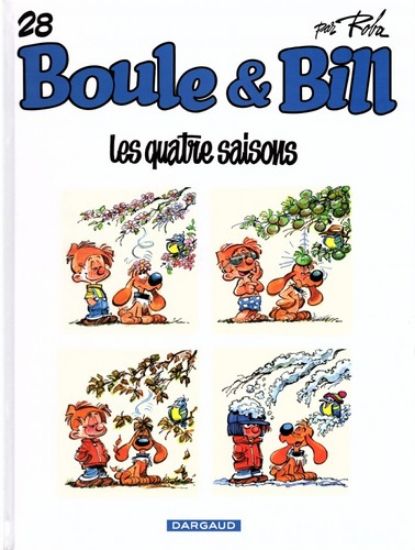 Afbeelding van Boule et bill (fra) #28 - Les quatre saisons (DARGAUD, harde kaft)