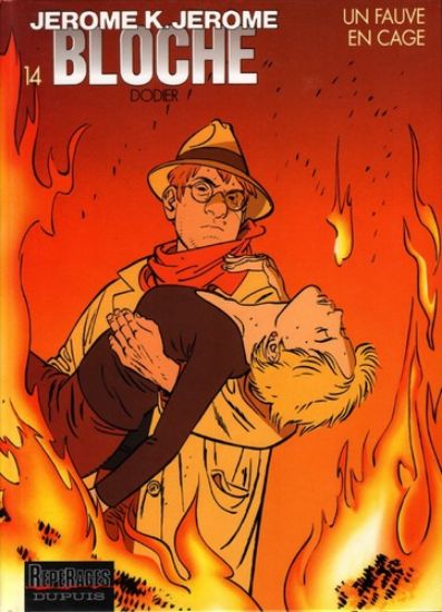 Afbeelding van Jerome k. jerome bloche (fra) #14 - Un fauve en cage - Tweedehands (DUPUIS, harde kaft)