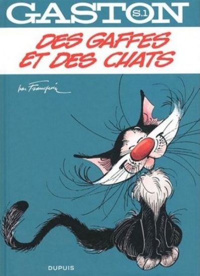 Afbeelding van Gaston (fra) #1 - Des gaffes et des chats (DUPUIS, harde kaft)
