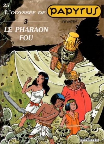 Afbeelding van Papyrus (fra) #25 - Le pharaon fou (DUPUIS, harde kaft)