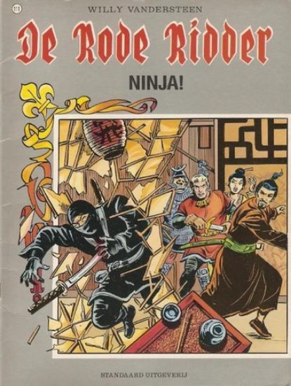 Afbeelding van Rode ridder #111 - Ninja (STANDAARD, zachte kaft)