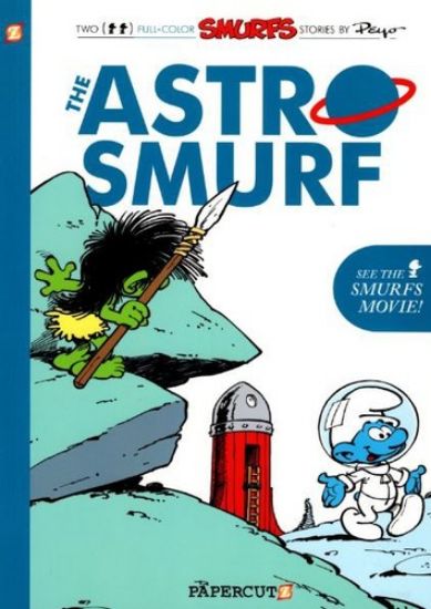 Afbeelding van Smurfs #7 - The astro smurf (PAPERCUTZ, zachte kaft)
